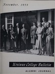 Ursinus College Alumni Journal, November 1953 by Norman E. McClure, William Schuyler Pettit, Dick Bowman, Muriel B. Pancoast, Paul W. Levengood, Vernon Groff, Margaret Brown Staiger, Sheridan D. Much, and Raymond V. Gurzynski
