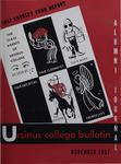 Ursinus College Alumni Journal, November 1957 by Roger P. Staiger, J. William D. Wright, Calvin D. Yost, Richard T. Schellhase, Raymond V. Gurzynski, Jenepher Price Shillingford, and Allan Lake Rice