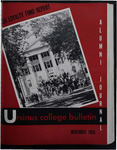 Ursinus College Alumni Journal, November 1959