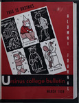 Ursinus College Alumni Journal, March 1959 by J. William D. Wright, Calvin D. Yost, Richard T. Schellhase, Raymond V. Gurzynski, Jenepher Price Shillingford, Donald L. Helfferich, and Roger P. Staiger