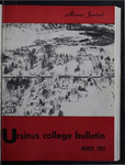 Ursinus College Alumni Journal, March 1961
