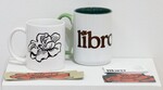 Libro Coffee Mugs, Bookmarks and Business Cards by Michael Zahradnick