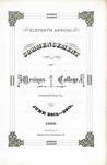 1882 Ursinus College Commencement Program by Ursinus College