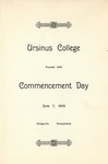 1926 Ursinus College Commencement Program by Ursinus College
