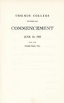 1957 Ursinus College Commencement Program