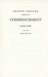 1959 Ursinus College Commencement Program