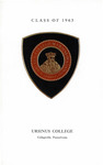 1963 Ursinus College Commencement Program