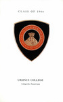 1966 Ursinus College Commencement Program