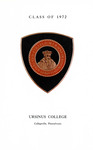 1972 Ursinus College Commencement Program