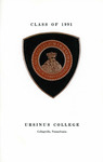 1991 Ursinus College Commencement Program