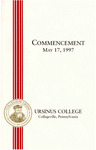 1997 Ursinus College Commencement Program
