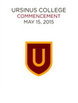 2015 Ursinus College Commencement Program
