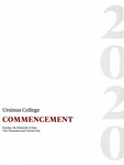 2020 Ursinus College Commencement Program by Ursinus College