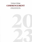 2023 Ursinus College Commencement Progam by Ursinus College