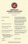 2010 Ursinus College Academic Convocation Program by Ursinus College