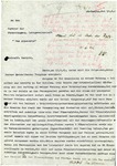 Report by Josef Wimmer to the Ahnenerbe Regarding an Investigation in His Apartment by Criminal Police on June 10, 1941