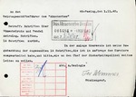 Letter from Josef Wimmer to Wolfram Sievers, November 1, 1940