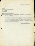 Letter from Wolfram Sievers to the Reich Main Security Office, December 2, 1940