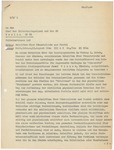 Letter from Wolfram Sievers to Reinhard Heydrich, November 20, 1940