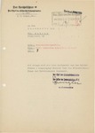 Letter from the Reich Main Security Office to the Ahnenerbe, May 26, 1939