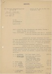 Letter from Reinhard Heydrich to Heinrich Himmler, March 29, 1941