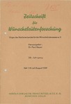 Zeitschrift für Wünschelrutenforschung / Journal of Dowsing Rod Research; Volume 20 Issue 7/8