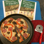 Pieces of My Heart Pizza by Carolyn Weigel