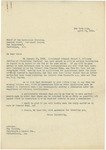Letter From Francis Mairs Huntington-Wilson to Percy P. Bishop, April 30, 1919 by Francis Mairs Huntington-Wilson