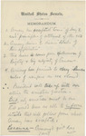Notes on Peace Conditions with Germany, Undated [1919]