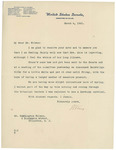 Letter From Philander C. Knox to Francis Mairs Huntington-Wilson, March 4, 1920