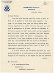 Letter From Wilbur John Carr to Francis Mairs Huntington-Wilson, July 29, 1931 by Wilbur J. Carr