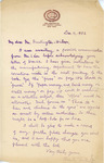 Letter From Charles H. Fitch to Francis Mairs Huntington-Wilson, December 4, 1932 by Charles H. Fitch