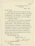 Letter From William Phillips to Francis Mairs Huntington-Wilson, June 2, 1933