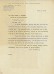 Letter From Francis Mairs Huntington-Wilson to Francis T. Maloney, June 6, 1933 by Francis Mairs Huntington-Wilson