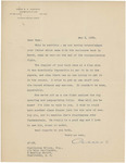 Letter From Amos R. E. Pinchot to Francis Mairs Huntington-Wilson, May 2, 1938