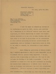 Letter From Francis Mairs Huntington-Wilson to Enoch H. Crowder, April 9, 1917