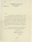 Letter From Philander Claxton to Francis Mairs Huntington-Wilson, 1918