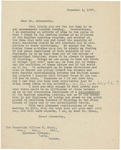 Letter From Francis Mairs Huntington-Wilson to William G. Sharp, December 1, 1917