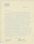 Letter From Albert Shaw to Francis Mairs Huntington-Wilson, December 6, 1917