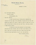 Letter From Philander Knox to Francis Mairs Huntington-Wilson, January 9, 1918