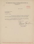 Letter From Walter Clarke to Francis Mairs Huntington-Wilson, March 11, 1918
