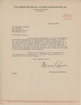 Letter From Walter Clarke to Francis Mairs Huntington-Wilson, March 28, 1918