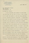 Letter From William H. Burnham to Francis Mairs Huntington-Wilson, April 28, 1918 by William H. Burnham