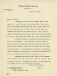 Letter From Philander Knox to Francis Mairs Huntington-Wilson, August 19, 1918 by Philander C. Knox