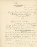 Letter From Francis Mairs Huntington-Wilson to Marlborough Churchill, September 13, 1918