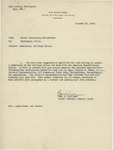 Letter From Edward H. Williams to Francis Mairs Huntington-Wilson, October 29, 1918 by Edward H. Williams