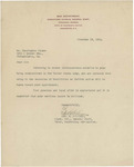 Letter From Edward H. Williams to Francis Mairs Huntington-Wilson, November 19, 1918