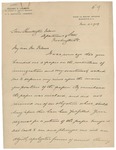 Letter From Roland P. Falkner to Francis Mairs Huntington-Wilson, November 21, 1909 by Roland P. Falkner