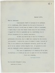 Letter From Francis Mairs Huntington-Wilson to Philander C. Knox, January 4, 1910