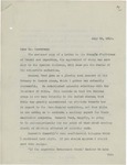Letter From Francis Mairs Huntington-Wilson to Philander C. Knox, July 22, 1910